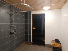 Sprintin ja Startin yhteissauna.