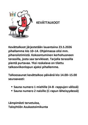 Kevättalkoot 23.5.2026