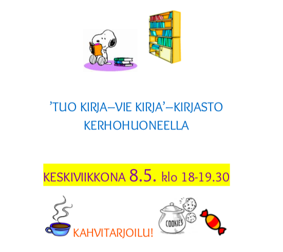 Tuo kirja - vie kirja