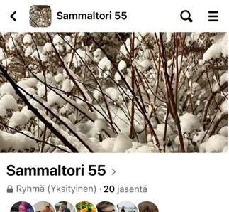 Sammaltori55 - uusi facebookryhmä